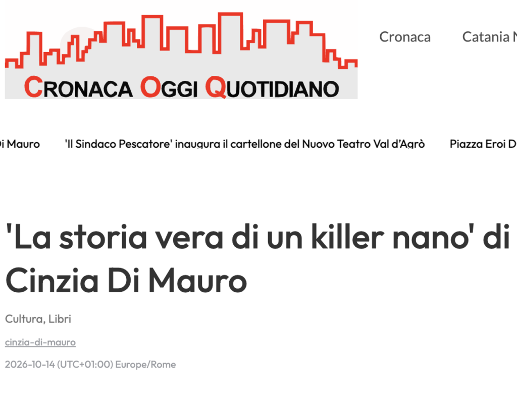 Il Killer Nano su Cronaca Oggi Quotidiano